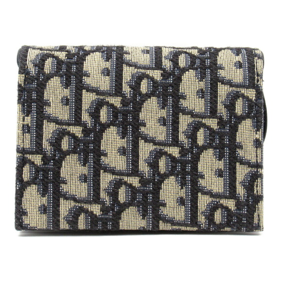 Dior Card Case Navy Blue - Picture 2 of 8